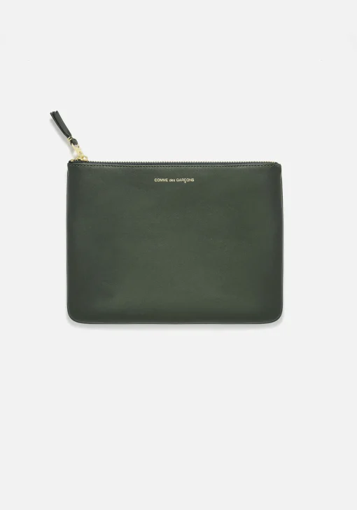 COMME DES GARCONS CLASSIC COLOUR WALLET ZIP POUCH