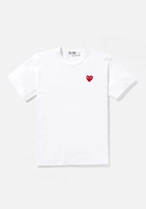 COMME DES GARCONS PLAY RED HEART TEE