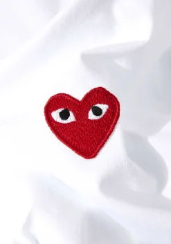 COMME DES GARCONS PLAY RED HEART TEE