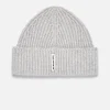 MKI CASHMERE RIBBED BEANIE