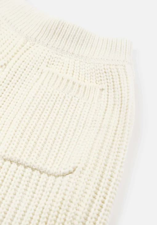 MKI CHUNKY RIB KNIT WIDE LEG JOGGERS