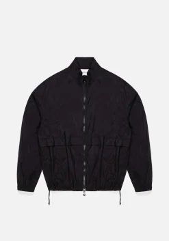 MKI CRINKLE NYLON TRACK JACKET