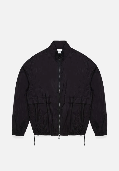 MKI CRINKLE NYLON TRACK JACKET