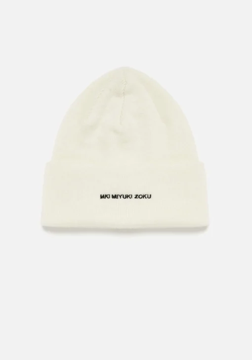 MKI EMBROIDERED MERINO BEANIE