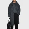 MKI FAUX ALPACA CAR COAT