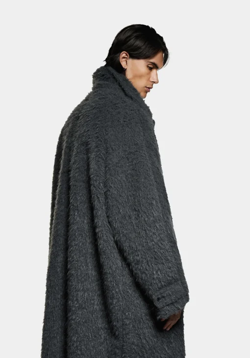 MKI FAUX ALPACA CAR COAT
