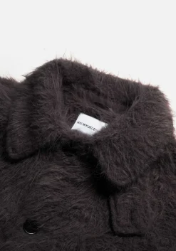 MKI FAUX ALPACA CAR COAT