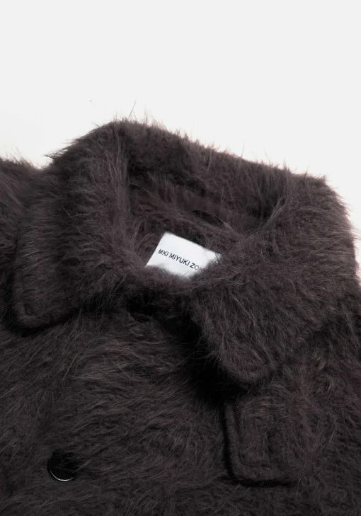 MKI FAUX ALPACA CAR COAT
