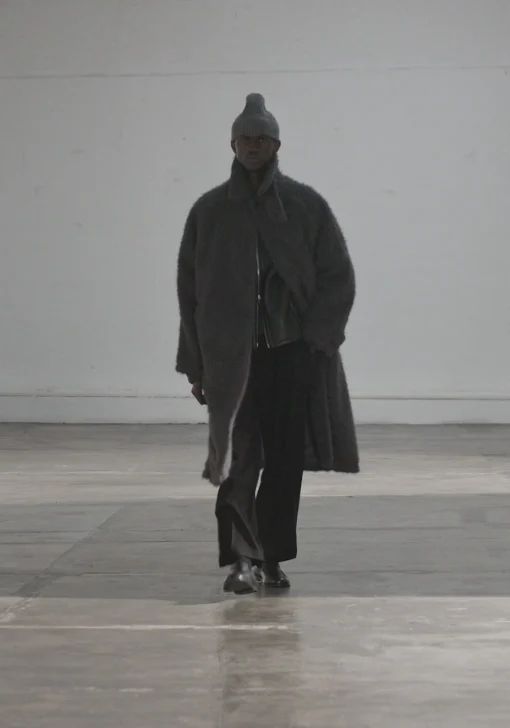 MKI FAUX ALPACA CAR COAT