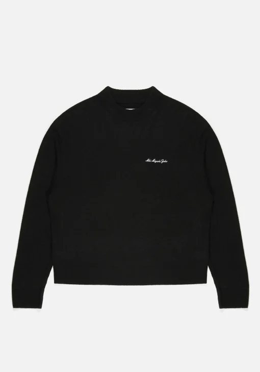 MKI LIGHTWEIGHT MOHAIR KNIT CREWNECK
