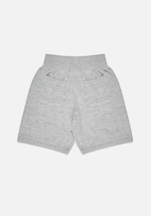 MKI LIGHTWEIGHT MOHAIR KNIT SHORTS