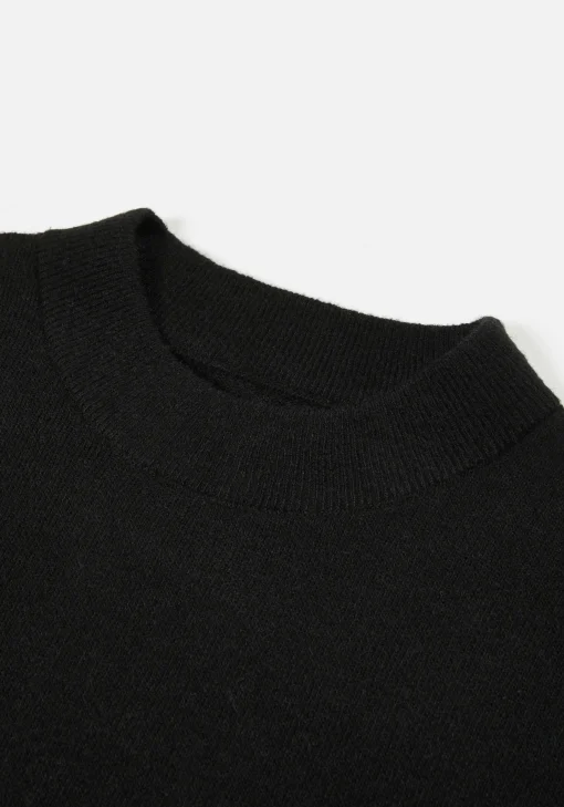 MKI LIGHTWEIGHT MOHAIR KNIT CREWNECK