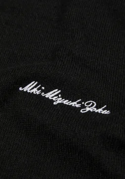 MKI LIGHTWEIGHT MOHAIR KNIT POLO SHIRT