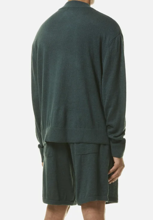 MKI LIGHTWEIGHT MOHAIR KNIT CREWNECK