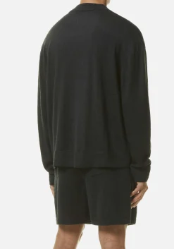 MKI LIGHTWEIGHT MOHAIR KNIT CREWNECK