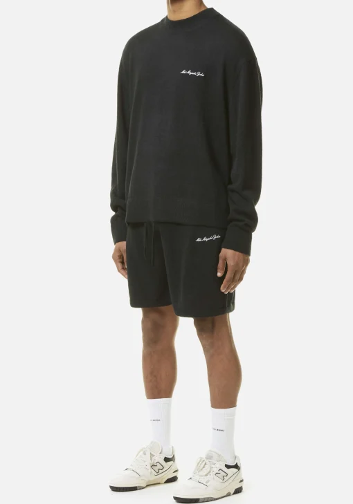 MKI LIGHTWEIGHT MOHAIR KNIT CREWNECK
