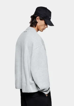 MKI MOHAIR BLEND KNIT CREWNECK