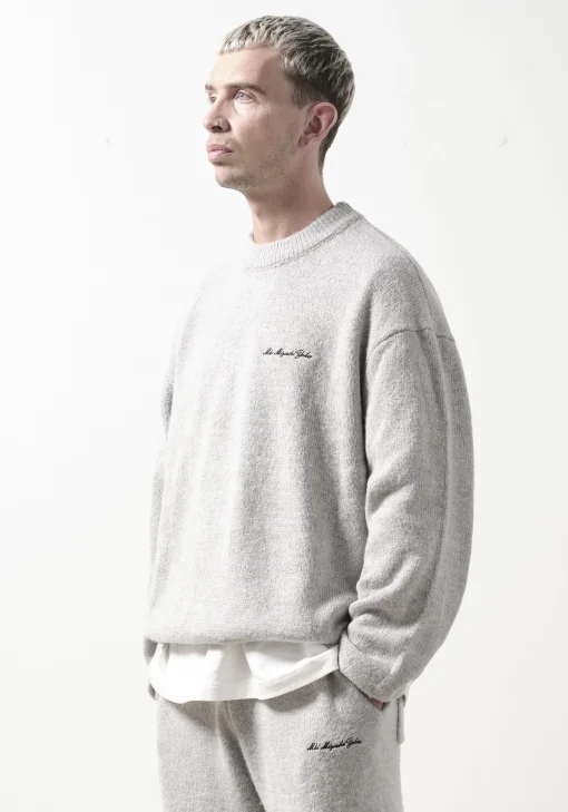 MKI MOHAIR BLEND KNIT CREWNECK