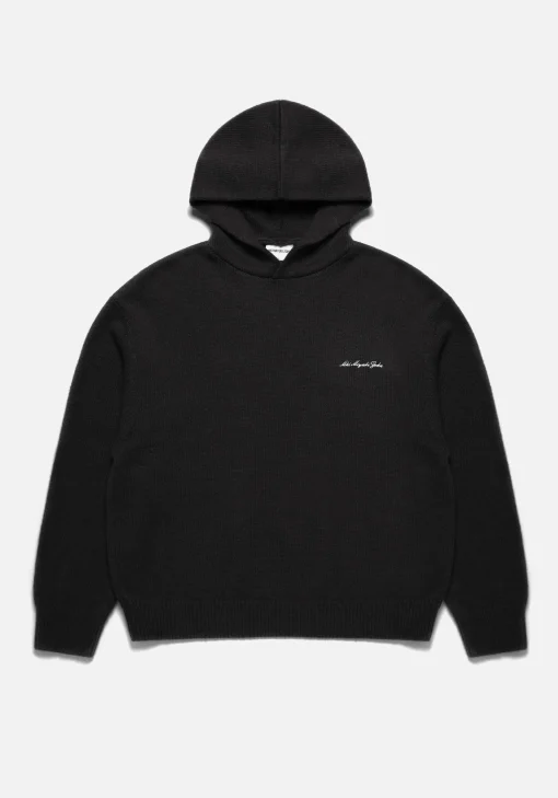MKI MOHAIR BLEND KNIT HOODY