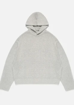 MKI MOHAIR BLEND KNIT HOODY