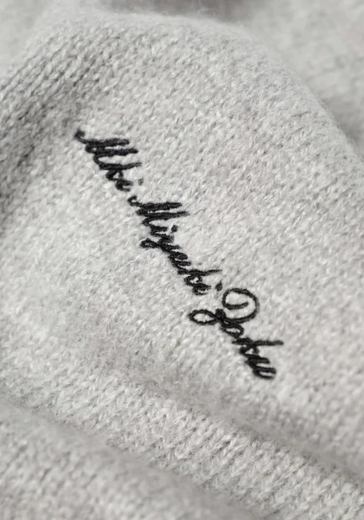 MKI MOHAIR BLEND KNIT HOODY