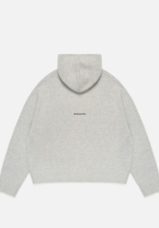 MKI MOHAIR BLEND KNIT HOODY