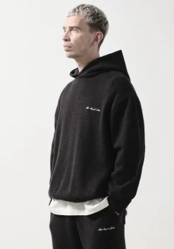 MKI MOHAIR BLEND KNIT HOODY