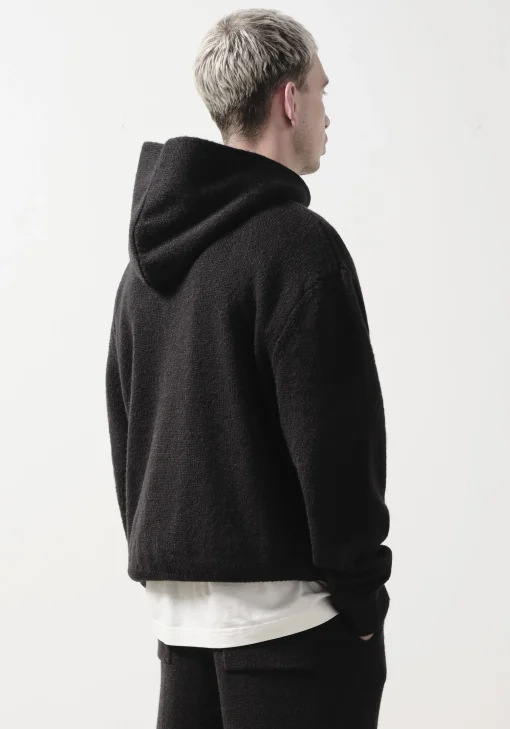 MKI MOHAIR BLEND KNIT HOODY