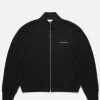 MKI MOHAIR BLEND KNIT TRACK JACKET