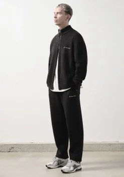 MKI MOHAIR BLEND KNIT TRACK JACKET
