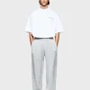 MKI MOHAIR BLEND KNIT WIDE LEG JOGGERS