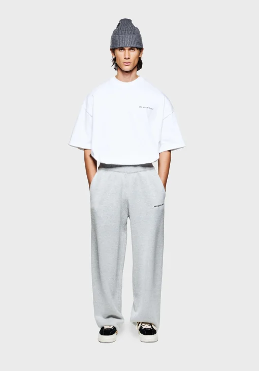 MKI MOHAIR BLEND KNIT WIDE LEG JOGGERS