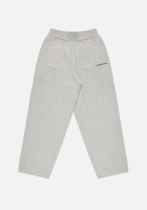 MKI MOHAIR BLEND KNIT WIDE LEG JOGGERS