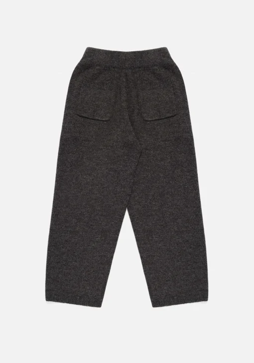 MKI MOHAIR BLEND KNIT WIDE LEG JOGGERS
