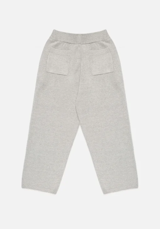 MKI MOHAIR BLEND KNIT WIDE LEG JOGGERS