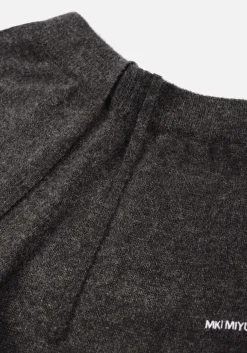 MKI MOHAIR BLEND KNIT WIDE LEG JOGGERS