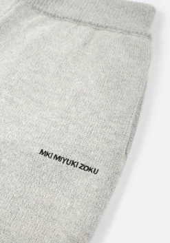 MKI MOHAIR BLEND KNIT WIDE LEG JOGGERS