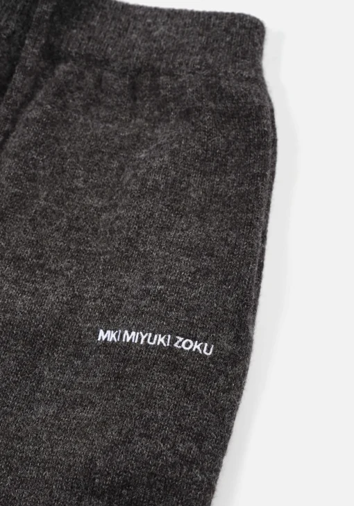 MKI MOHAIR BLEND KNIT WIDE LEG JOGGERS