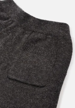 MKI MOHAIR BLEND KNIT WIDE LEG JOGGERS