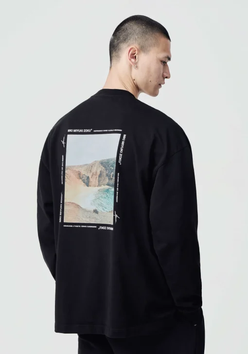 MKI RESORT PRINT LONGSLEEVE T-SHIRT
