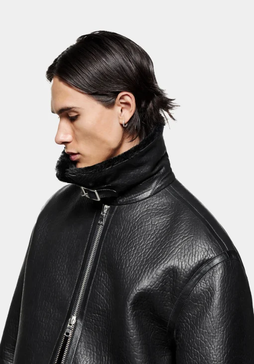 MKI SHEARLING FLIGHT JACKET