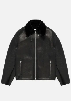 MKI SHEARLING FLIGHT JACKET