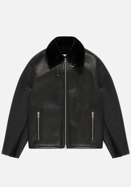 MKI SHEARLING FLIGHT JACKET