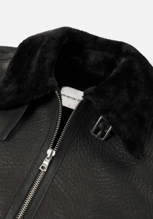 MKI SHEARLING FLIGHT JACKET