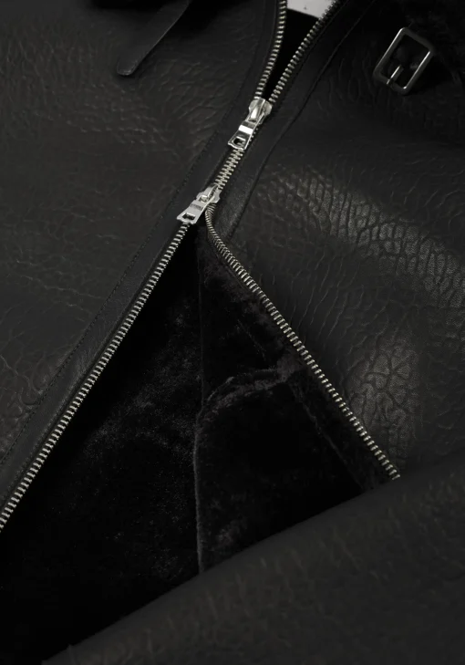 MKI SHEARLING FLIGHT JACKET